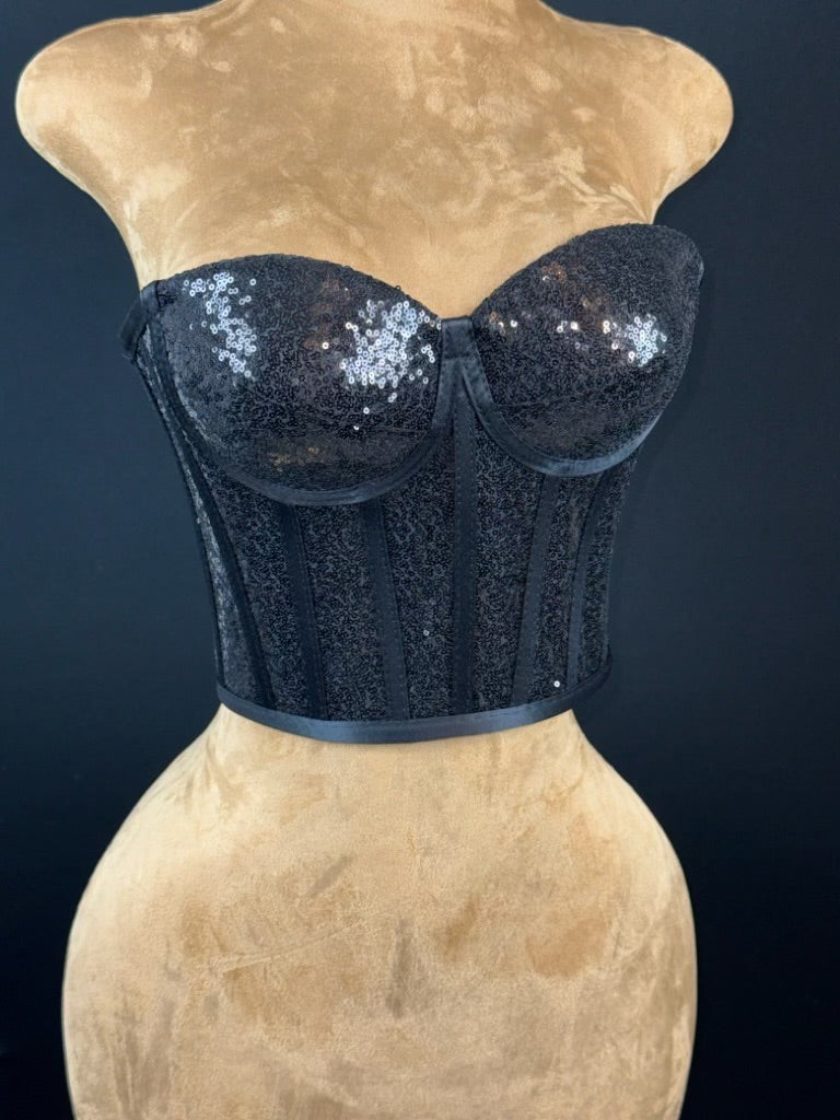 Bustier de couture – Prêt à l’emploi en sequins