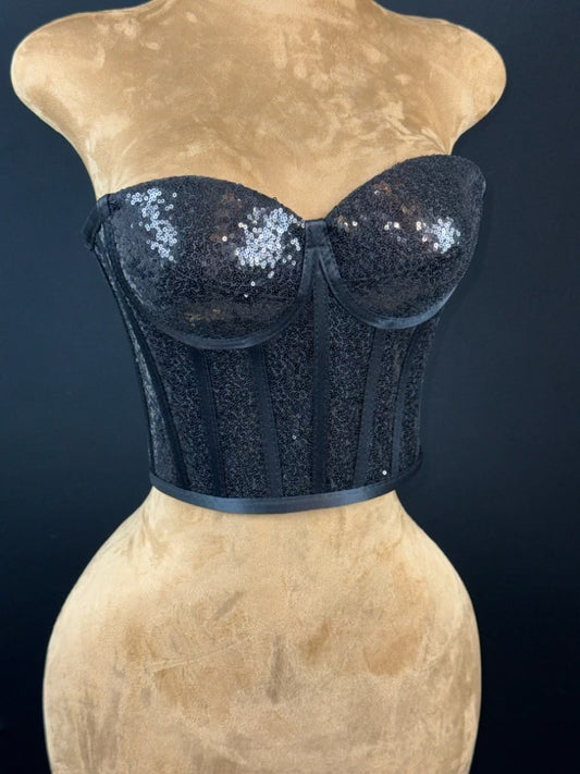 Bustier de couture – Prêt à l’emploi en sequins