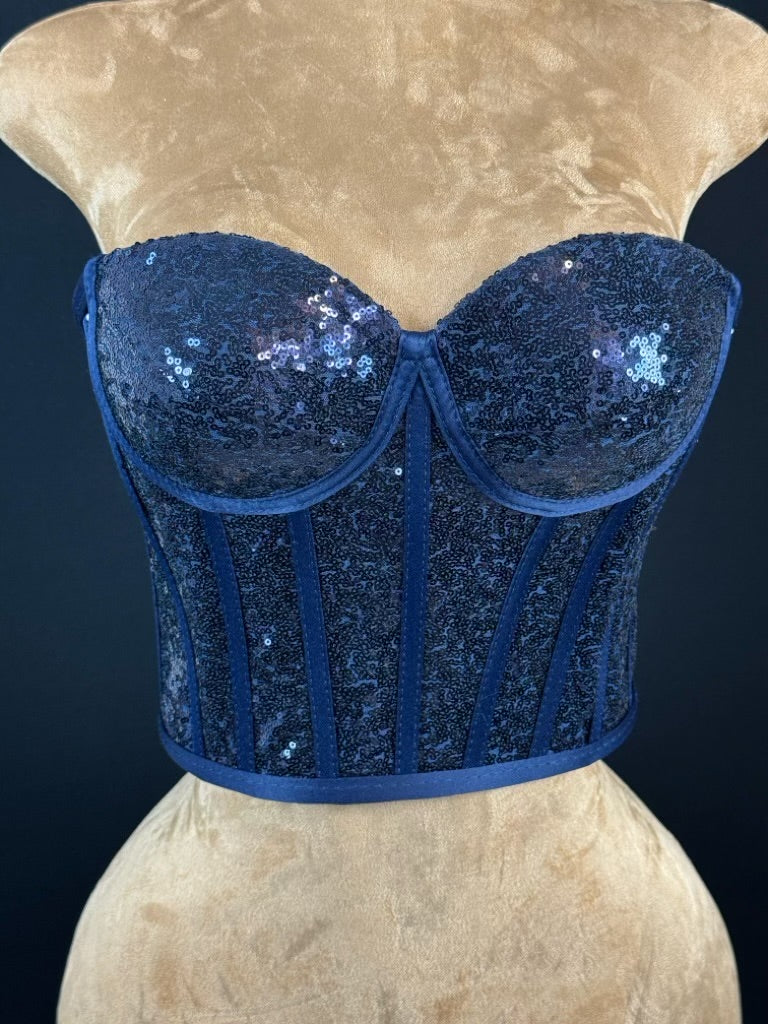 Bustier de couture – Prêt à l’emploi en sequins
