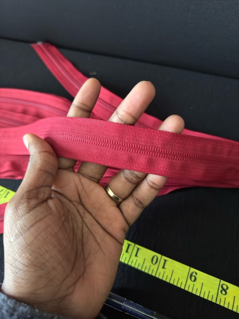 Fermeture à glissière détachable 63cm
