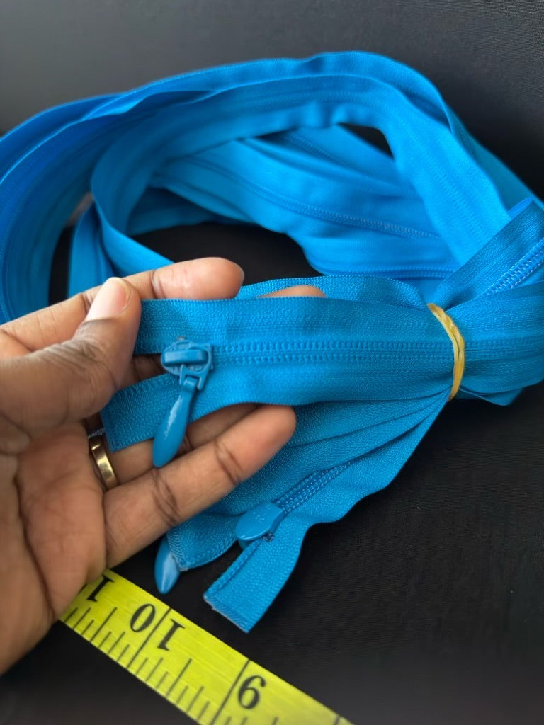 Fermeture à glissière détachable 63cm